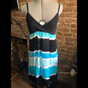 Bebe Wave Stripe Dress